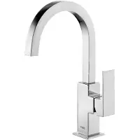 Tres Einhebel Waschtischmischer mit seitlichem Hebel L , 106606 106606