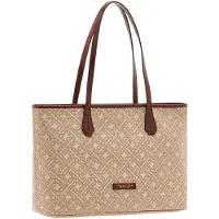 The bridge Anna Leder-Shopper 38cm Sand/Gold 0434115A-KC