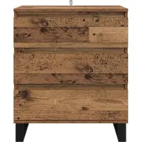 vidaXL Sideboard Altholz 60 x 35 x 70 cm Holzwerkstoff