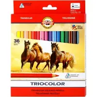 Koh-I-Noor Triocolor-Bleistifte 36 Farben
