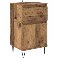 vidaXL Sideboard Altholz 35 x 40 x 70 cm Holzwerkstoff