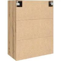 vidaXL Wandschrank Artisan-Eiche 69,5 x 34 x 90 cm Holzwerkstoff