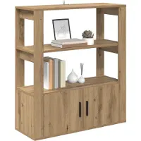 vidaXL Sideboard Artisan-Eiche 30 x 80 x 90 cm Holzwerkstoff