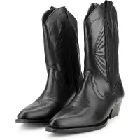 PS Poelman Cowboystiefel "MOCO" in Schwarz