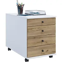 VCM Rollcontainer | Beistellcontainer mit Schubladen | Maße ca. H. 57 x B. 42 x T. 75 cm | Bürocontainer – Lona