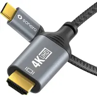 Sonero USB-C auf HDMI Kabel - 4K60, 18Gbps - grau/schwarz - 2,00m SPC-V100-020