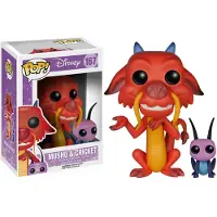 Funko, LLC Disney Mulan - Mushu & Cricket 167 - Funko Pop! - Vinyl Figur