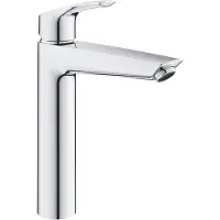 GROHE Eurosmart Einhand-Waschtischbatterie, XL-Size, Ausladung 173mm, ohne Ablaufgarnitur, EcoMode, 24164003