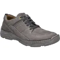 Josef seibel LIAM 01 Herrenschuhe - bequeme Schnür Halbschuhe grau Freizeit
