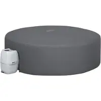 Bestway Spa-Abdeckung PVC und POM Grau