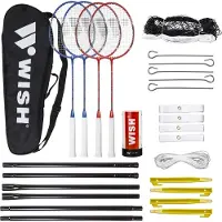 Wish Badminton racket set Wish Alumtec 5566