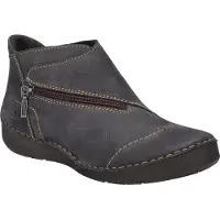 Josef seibel Schnürschuh "Fergey 48, titan", Damen, Gr. 39, grau (titan), Obermaterial: 100% Rindsleder Leather cow., Schuhe Schnürschuh