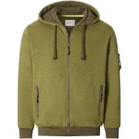 Babista Kapuzensweatjacke "Sweatjacke NOLIENZA", Herren, Gr. L, grün, Obermaterial: 85% Baumwolle CO. 15% Polyester COOLMAX PES(Coolmax)., Sweatjacken Kapuzensweatjacke