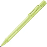 Lamy Kugelschreiber safari 2D0 springgreen, Gehäuse gelbgrün, Schreibfarbe blau
