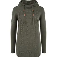Oxmo Strickfleece-Pullover "Strickpullover OXCable"