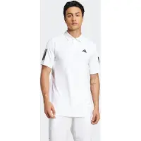 Adidas Club 3 Stripes Kurzarm-poloshirt