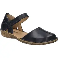 Josef seibel Riemchenballerina "ROSALIE 42", Sandale, Spangenschuh, Komfortschuh mit Klettverschluss