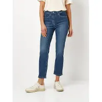 Toni 7/8-Jeans geschlitzt, mit Stretch