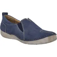 Josef seibel FERGEY 49 Damenschuhe - bequeme Slipper - Halbschuhe blau NEU