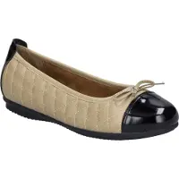 Josef seibel Damen Ballerina Pippa 76 in schwarz-beige