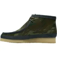 Clarks Originals Schnürschuhe Wallabee Boot im klassischen Design 3099 Grn Camouflage 44