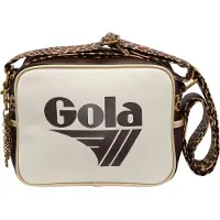 Gola Umhängetasche Micro Redford Dark Brown / Ecru / Gold creme