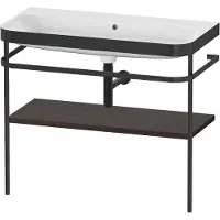 Duravit HP4738N6969 Metallk. mit Happy D.2 Plus bodenst.