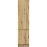 vidaXL Highboard Artisan-Eiche 31,5 x 32 x 122,5 cm