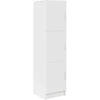 vidaXL Highboard Weiß 31,5 x 32 x 122,5 cm