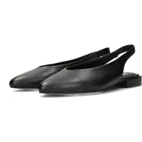 POSH by Poelman Slipper Damen Anna Black-Schuhgröße 39