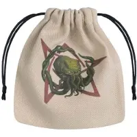 Q-workshop BCTH104 - Call of Cthulhu Beige & mehrfarbig, Würfeltasche