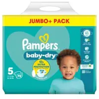 Pampers (Alte Version), Baby Windeln Grösse 5 (11-16kg), 72 Stück