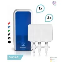 Blanc HYGIENIC SET: Desinfektionsspender SENSOR, berührungslos Blanc Cosmos + 3x 1-L Haut- und Händedesinfektion - PRODUKTSET