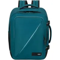American Tourister Rucksack Reisetasche mit Laptopfach Take2Cabin Casual Backpack 26,5L Totally Teal petrol