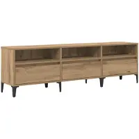 vidaXL TV-Schrank Artisan-Eiche 150x30x44,5 cm Holzwerkstoff