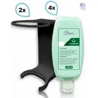 Blanc HYGIENIC SET: Mini Fix-System - 2x Mini Fix Spender + Grobreiniger für stärkere Verschmutzungen, natürlich, 4x300 ml