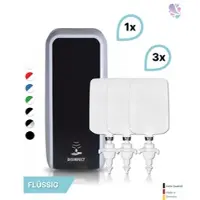 Blanc HYGIENIC SET: Desinfektionsspender SENSOR, berührungslos Blanc Cosmos + 3x 1-L Haut- und Händedesinfektion - PRODUKTSET