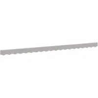 vidaXL Markisenschürzen-Ersatz Hellgrau 430 x 20 cm Polyester