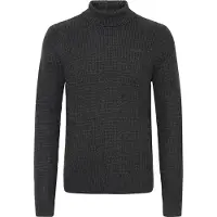 Blend Rollkragenpullover "Rollkragenpullover BHPatta", Herren, Gr. L, grau (pewter mix), Obermaterial: 100% Polyacryl PAN., Pullover Rollkragenpullover