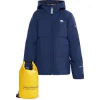 Schmuddelwedda Mädels Anorak + Tagesrucksack - Set in Marine | Gr.: 134