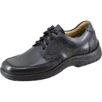Jomos Schuhe Herren Halbschuhe Schnürschuhe Weite H Feetback 406202-44, Schuhgröße:39, Farbe:Schwarz
