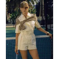 Josh V Damen Jumpsuits Vivee - Creme - Größe XL