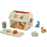 Kinder and Kids - Steckbox, Dinosaurier-Haus