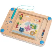 Kinder and Kids - Erstellen Bilder mit Magnetstift und Kugeln
