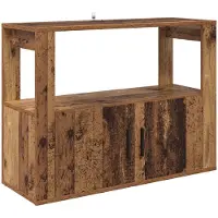 vidaXL Sideboard Altholz 80 x 30 x 60 cm Holzwerkstoff
