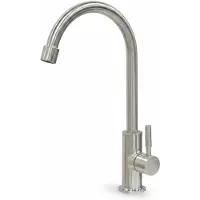 Prime Inventions Edelstahl-Wasserhahn V2A - universell einsetzbar - hochwertige Handwerksqualität