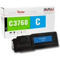 OBV Dell C3760 kompatibler Toner Cyan - C3760 C3760dn C3760dnf C3760n C3765dnf MFP