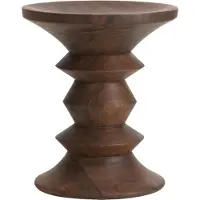 Vitra - Eames Hocker, Modell A, Nussbaum dunkel