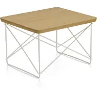 Vitra - Eames Occasional Table LTR, Kastanie / weiß