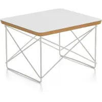 Vitra - Eames Occasional Table LTR, HPL weiß / weiß